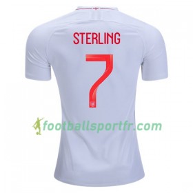 Tenue Angleterre Sterling 7 Domicile Coupe du monde 2018 Maillot de Foot